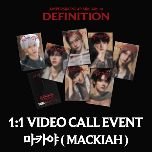 [마카야][6/21 영상통화] 앰퍼샌드원 (AMPERS&ONE) - 미니 4집 [DEFINITION] WE Ver.(CD)