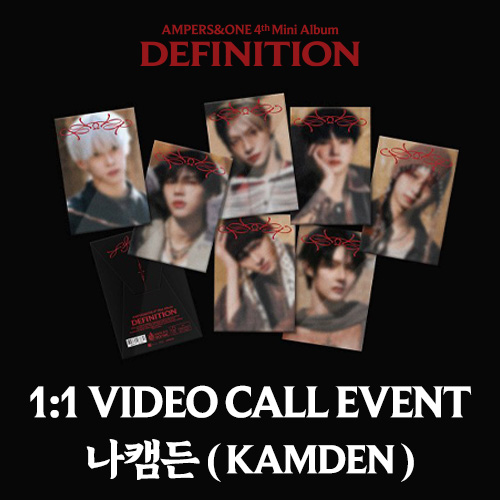 [나캠든][6/21 영상통화] 앰퍼샌드원 (AMPERS&ONE) - 미니 4집 [DEFINITION] WE Ver.(CD)