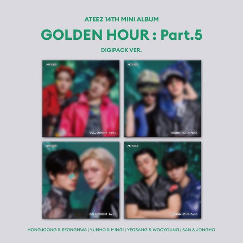 [애플특전] 에이티즈 (ATEEZ) - GOLDEN HOUR : Part.5 (DIGIPACK UNIT VER.)