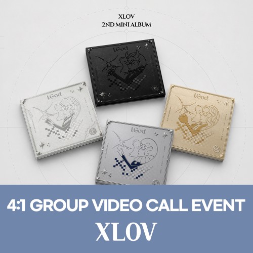 [4:1 단체][6/26 영상통화] XLOV (엑스러브) - 2ND MINI ALBUM [I,God]
