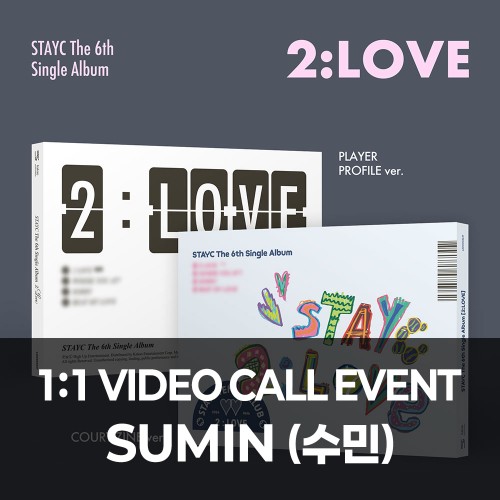 [수민][7/4 영상통화] STAYC(스테이씨) - 싱글 6집 : 2:LOVE [2종 중 랜덤 1종]