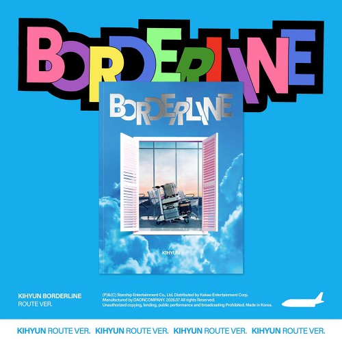 [7/10 대면 팬사인회] 기현 (KIHYUN) - EP [BORDERLINE] (ROUTE VER.)