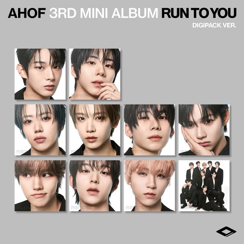 [세트/앨범10종] AHOF (아홉) - 미니 3집 [RUN TO YOU] (DIGIPACK Ver.)