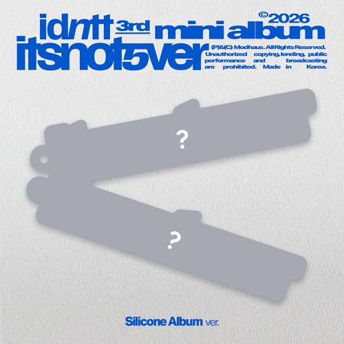 idntt (아이덴티티) - [itsnotover] (Silicone Album)