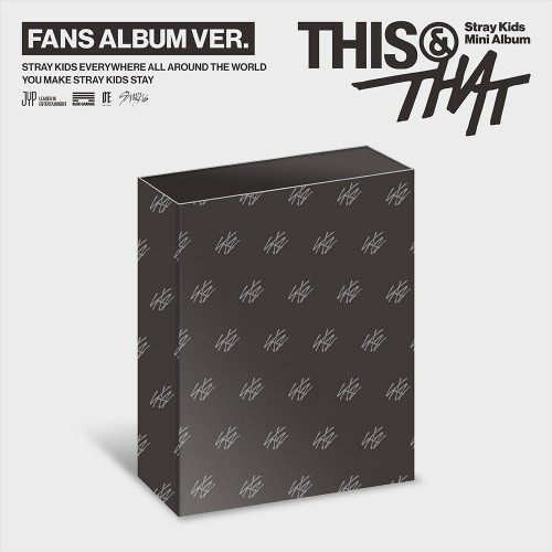 [애플특전] 스트레이 키즈 (Stray Kids) - THIS & THAT (FANS ALBUM VER.)