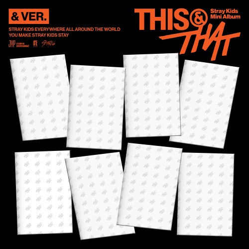 [애플특전][세트/앨범8종] 스트레이 키즈 (Stray Kids) - THIS & THAT (& VER.)