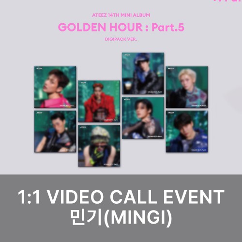 [민기][7/24 영상통화] 에이티즈 (ATEEZ) - GOLDEN HOUR : Part.5 (DIGIPACK VER.)