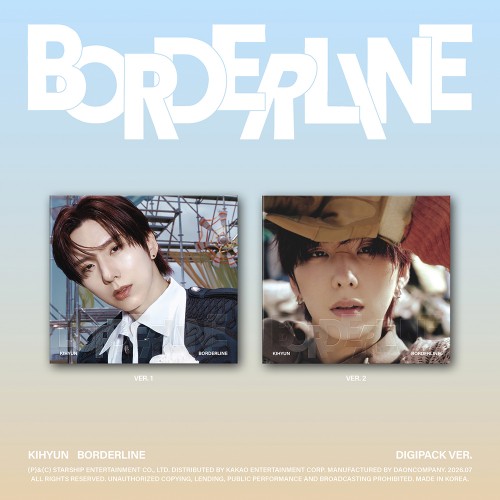 기현 (KIHYUN) - EP [BORDERLINE] (DIGIPACK VER.)