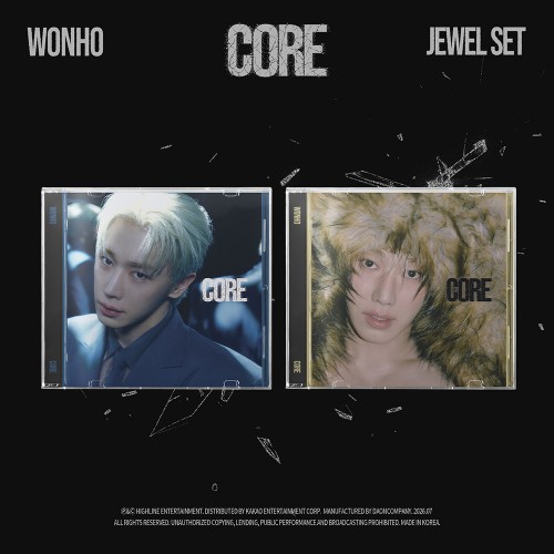 [세트/앨범2종] 원호 (WONHO) - EP [CORE] (Jewel ver.)