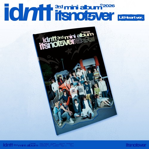 idntt (아이덴티티) - [itsnotover] (CD) Lit Heart ver.