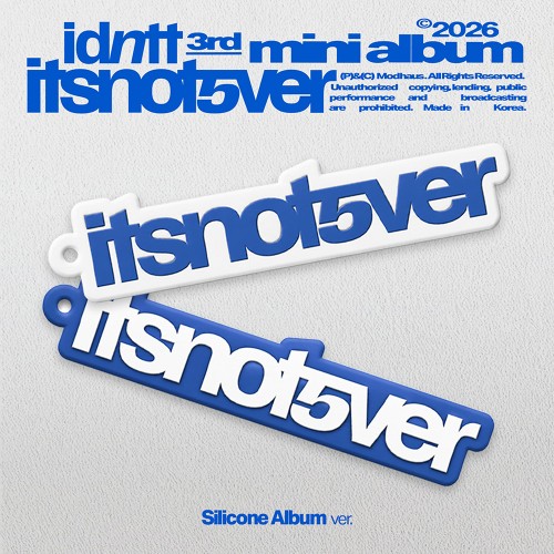 idntt (아이덴티티) - [itsnotover] (Silicone Album)