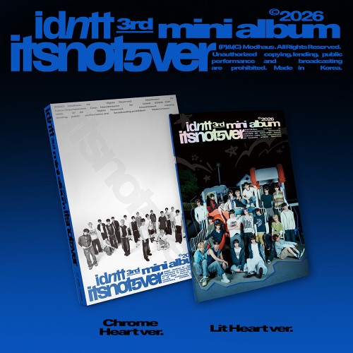 [8/28 대면 팬사인회] idntt (아이덴티티) - [itsnotover] (CD)