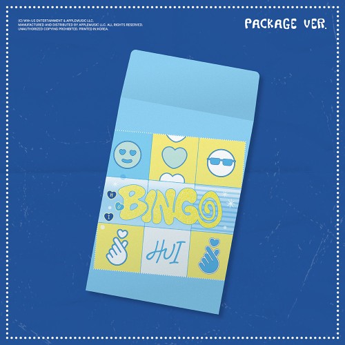 [8/9 대면 팬사인회] 후이(HUI) - [BINGO] MD PACKAGE