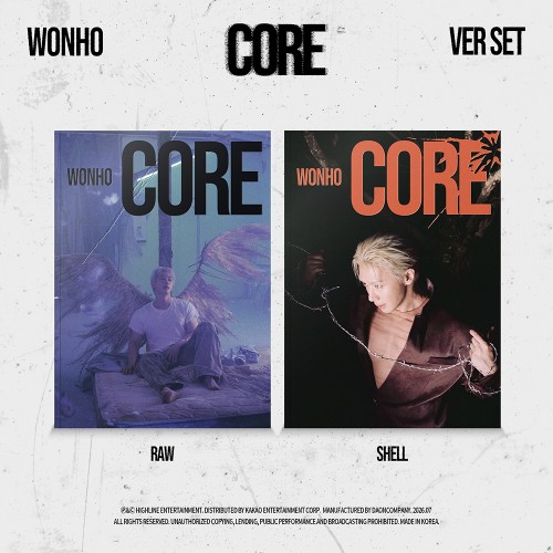 [8/22 폴라로이드 포토 이벤트] 원호 (WONHO) - EP [CORE] (Raw ver. / Shell ver.)