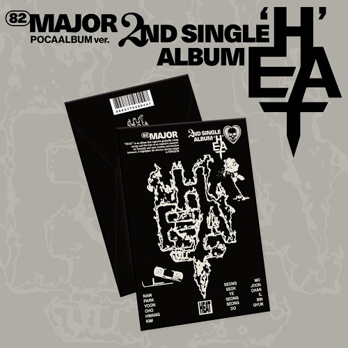 82MAJOR (82메이저) - 2ND SINGLE ALBUM [HEAT] (POCA ver.)