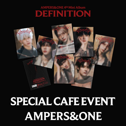 [9/4 스페셜 카페 이벤트] 앰퍼샌드원 (AMPERS&ONE) - 미니 4집 [DEFINITION] WE Ver.(CD)