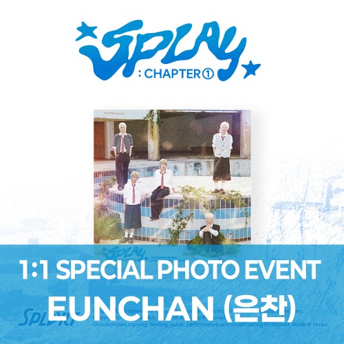 [은찬][9/5 스페셜 폴라로이드 포토회] Splayit(에스플릿) - 싱글 1집 [SPLAY : CHAPTER 01]