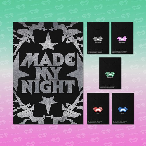 르세라핌 (LE SSERAFIM) - 2nd Single Album 'Made My Night' (COMPACT ver.)