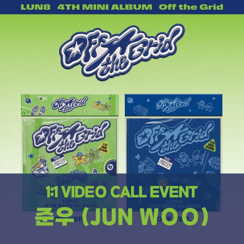 [준우][9/12 영상통화] 루네이트 (LUN8) - 4TH MINI ALBUM [Off the Grid] (ON Ver. / OFF Ver.)