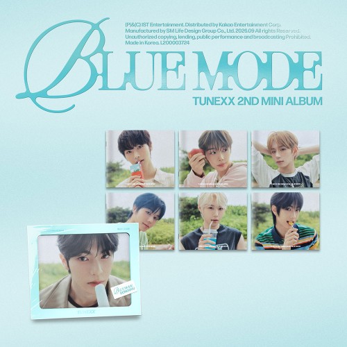 [세트/앨범7종] TUNEXX (튜넥스) - 미니 2집 [BLUE MODE] (INDIVIDUAL MODE ver.)