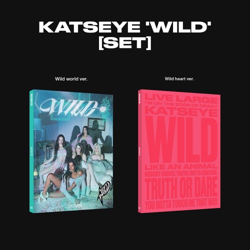[세트/앨범2종] KATSEYE (캣츠아이) - WILD