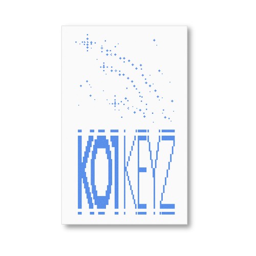 [세트/앨범12종] KO1KEYZ (코이키즈) - DEBUT SINGLE「KO1KEYZ」(KR) (KEYRING Ver.)