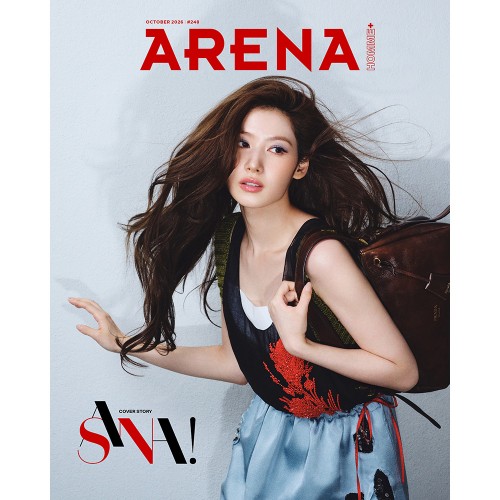 ARENA HOMME+ 아레나 옴므 플러스 26년 10월호 표지 D형 트와이스 사나