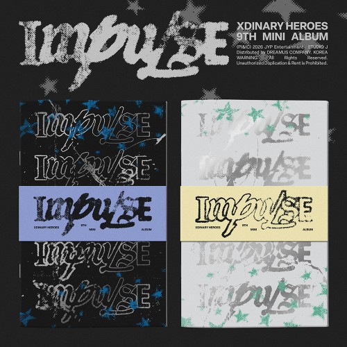 [애플특전] 엑스디너리 히어로즈 (Xdinary-Heroes) - 미니 9집 IMPULSE (BACKSTAGE Ver. /  Band of Outsiders Ver.)