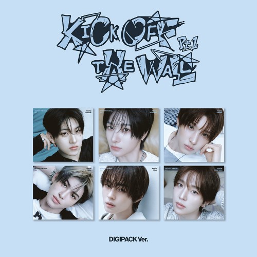 [세트/앨범6종] 킥플립 (KickFlip) - 미니 5집 KICK OFF THE WALL Pt.1 (DIGIPACK Ver.)