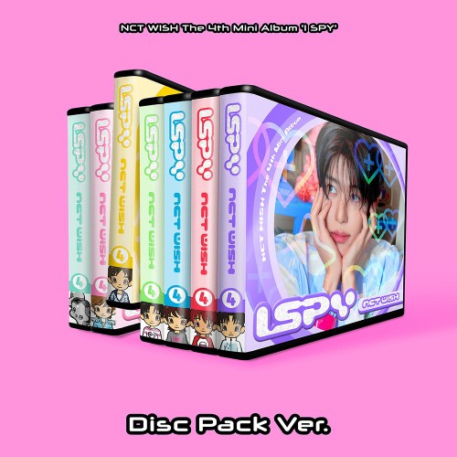 [럭키드로우 2차] NCT WISH (엔시티 위시) - 미니 4집 [I SPY] (Disc Pack Ver.)