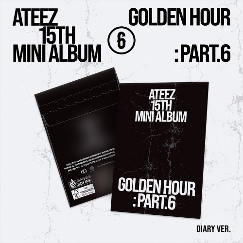 에이티즈 (ATEEZ) - GOLDEN HOUR : Part.6 (POCAALBUM / DIARY VER.)