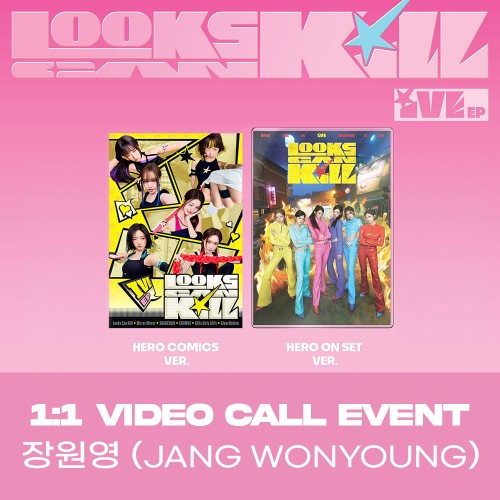 [장원영][10/24 영상통화] 아이브 (IVE) - 아이브 (IVE) - EP [Looks Can Kill] (HERO COMICS ver./ HERO ON SET ver.)