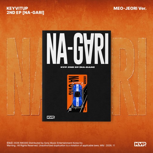 KEYVITUP (키빗업) - 2ND EP [NA-GARI] (MEO-JEORI Ver.)