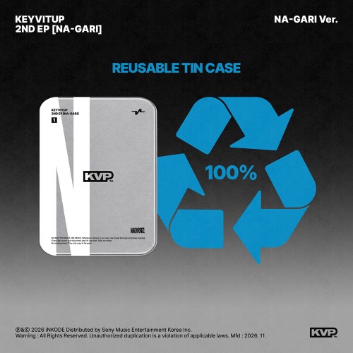 KEYVITUP (키빗업) - 2ND EP [NA-GARI] (NA-GARI Ver.)